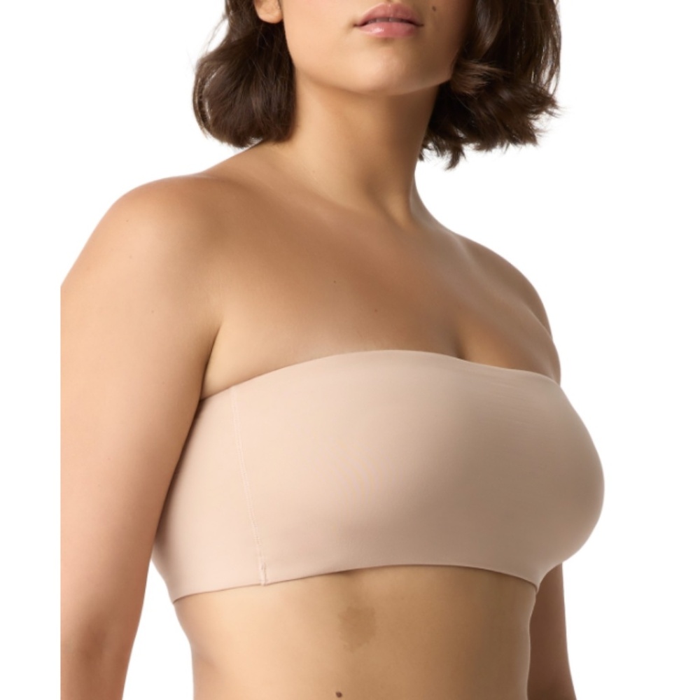 Gap GapBody Women's Super Stretch Bandeau Bralette GPW01354 - Neutral Pink - Picture 1 of 3